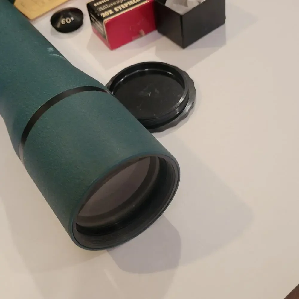 Vintage Bausch & Lomb Balscope Sr Zoom 60mm Telescope Spotting Scope